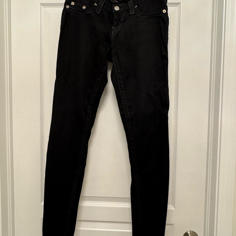 True Religion Black Denim Jeans